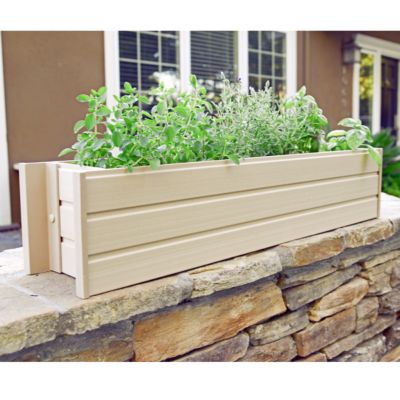 Image showing 6 th New Age Pet 17.1 qt. ECOFLEX Window Box Planter, 36in.