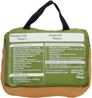 Image showing  Adventure Dog Series Me and My Dog First Aid Kit for Humans and Dogs, 48 pc.