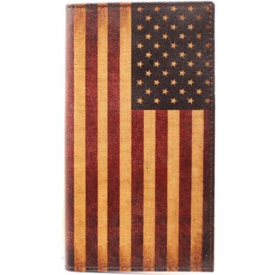 Nocona Vintage American Flag Rodeo Wallet