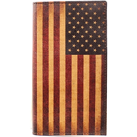 Nocona Vintage American Flag Rodeo Wallet