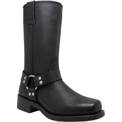 AdTec Women's 12 in. Black Harness Biker Boots, 2442M100 at Tractor ...