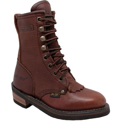 Image showing 0 th AdTec Unisex Kids' Packer Boots, 7 in., Brown