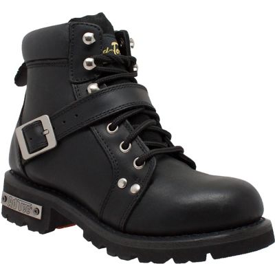 black motorcycle boots womens