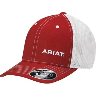 Ariat Men's Pinstripe Cap with Ariat Script, Gray