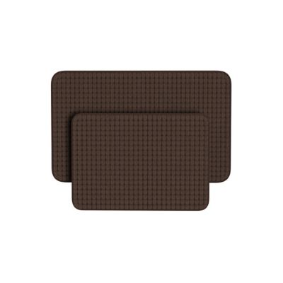 Image showing  Memory Foam Shower Bath Mats, 2-Pack