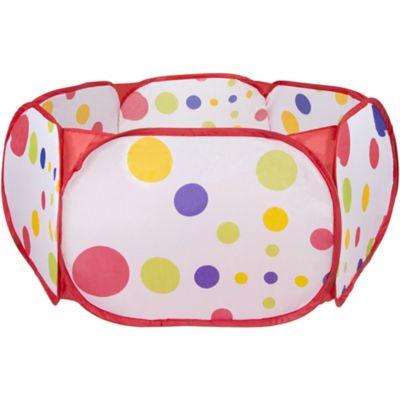 Image showing  Kids' Pop-Up Ball Pit with 200 Balls, 35 in. Pit, 21 in. x 15 in. Sides, 2.5 in. D Balls, 2 Child Capacity