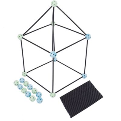 Image showing  Kids' 60 pc. Flexible Construction Fort Building Set