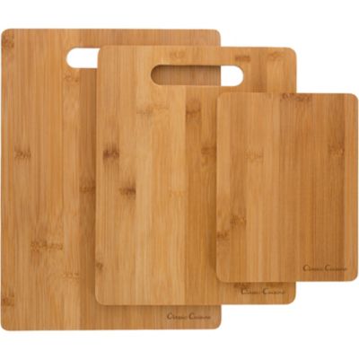 Classic Cuisine Bamboo Cutting Board Set, 3 pc.