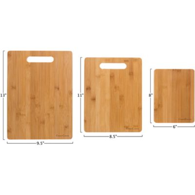 Image showing  Bamboo Cutting Board Set, 3 pc.