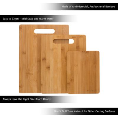 Image showing  Bamboo Cutting Board Set, 3 pc.