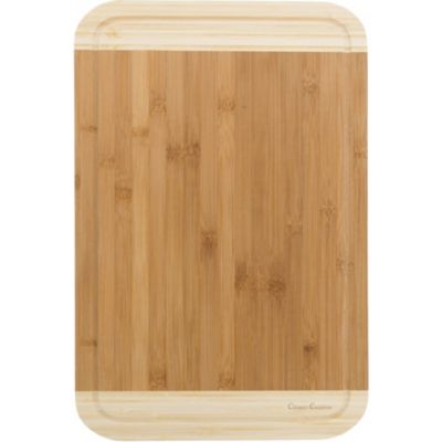 Image showing 6 th Classic Cuisine 2-Tone Bamboo Cutting Board, 18 in. x 12 in. x 0.75 in.