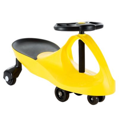 Lil' Rider Toddler Wiggle Car Ride-On Toy, Ages 2 and Up, Yellow