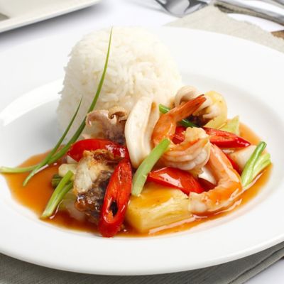 Image showing 6 th Classic Cuisine Vegetable Steamer and Rice Cooker