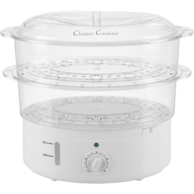 Image showing 7 th Classic Cuisine Vegetable Steamer and Rice Cooker