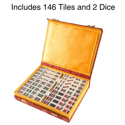 Image showing  Chinese Mahjong Game Set, 1-4 Players, For Ages 5+