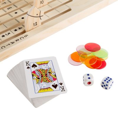 Image showing  Wooden Horse Race Game, 2 Players, For Ages 3+