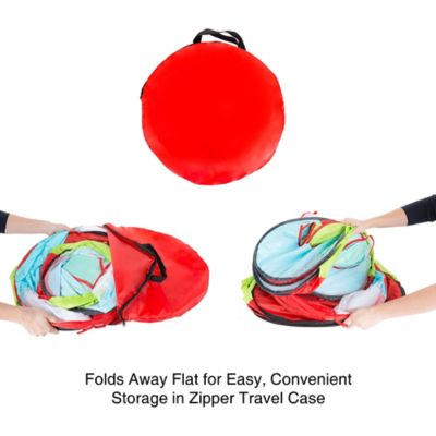 Image showing 5 th Hey! Play! Kids' Tent Cube and Tunnel Pop-Up Playhouse Hut