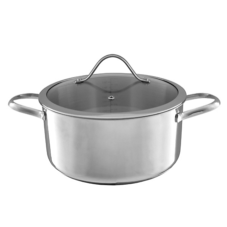Classic Cuisine 6 qt. Stainless Steel Stockpot with Lid