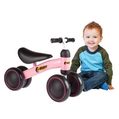 Image showing 7 th Lil' Rider Mini Trike Ride-On with Easy Grip Handles, Enclosed-Wheels, No Pedals