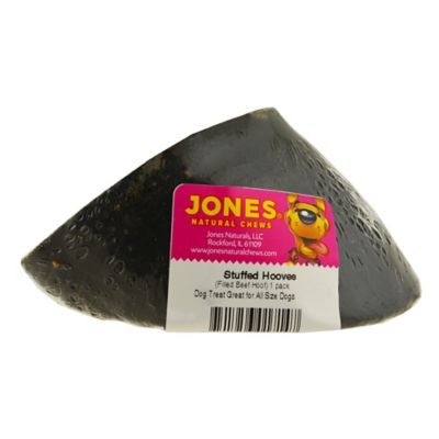 Jones Natural Chews Co. Chicken and Rice Stuffed Hoof Dog Chew Treat, 3.7 oz