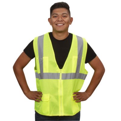 Image showing  Men's Class II Rated Safety Vest with 2 in. Reflective Tape