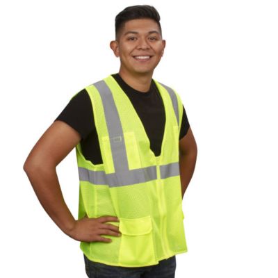Image showing  Men's Class II Rated Safety Vest with 2 in. Reflective Tape