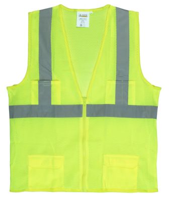 Cordova Men's Class II Rated Safety Vest with 2 in. Reflective Tape