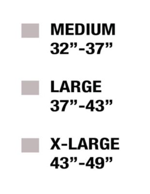Image showing 3 th Cordova Unisex Polyester Adjustable Back Support Belt, 1.25 in., Black