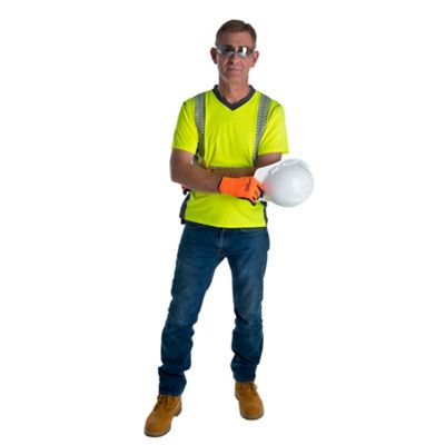 Image showing  Men's Class 2 Cor-Brite Ultralight Comfort Stretch T-Shirt, Lime