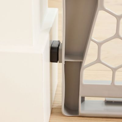 Image showing 6 th Regalo 23 in. Easy Fit Adjustable Plastic Baby Safety Gate, 26 in. to 42 in. W