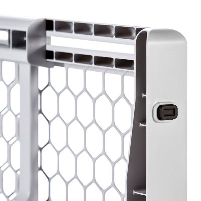 Image showing 8 th Regalo 23 in. Easy Fit Adjustable Plastic Baby Safety Gate, 26 in. to 42 in. W