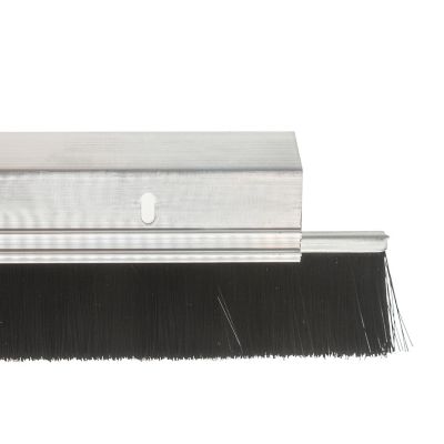 Image showing  2 in. x 36 in. Heavy-Duty Aluminum and Brush Door Sweep