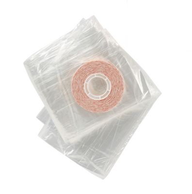 Image showing  Premium Indoor/Outdoor Window Film Insulation Kit for 3 Standard Windows