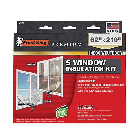 Several kits to choose from Duck Brand Window Insulation Kits Window Film 