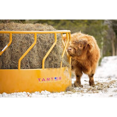 Image showing  1 Round bale Titan Tall Bale Feeder Super-Round Bale Feeder, 3 pc.