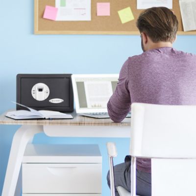 Image showing  0.28 cu. ft. Biometric Lock Compact Safe