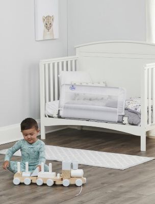 Image showing  Convertible Swing Down Crib Rail