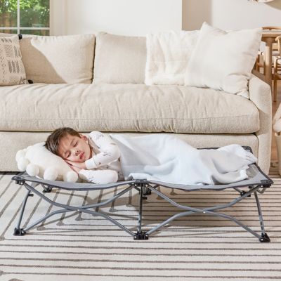 Regalo My Cot Portable Toddler Bed, Gray -  5009 DS