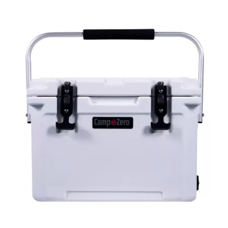 Premium Camp-Zero Cooler 22 Can White Chest Coolers