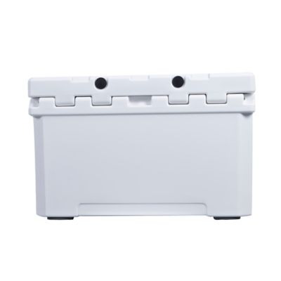 Image showing  40 - 42.26 qt. Premium Cooler with 4 Molded-In Cup Holders and Comfort Grip Handles - White