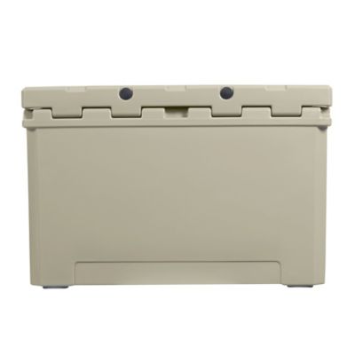 Image showing  110L-116 qt. Premium Cooler With Molded-In Cup Holders, Beige