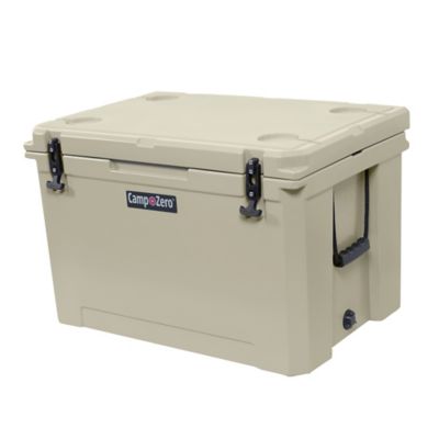Image showing  110L-116 qt. Premium Cooler With Molded-In Cup Holders, Beige