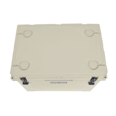 Image showing  110L-116 qt. Premium Cooler With Molded-In Cup Holders, Beige