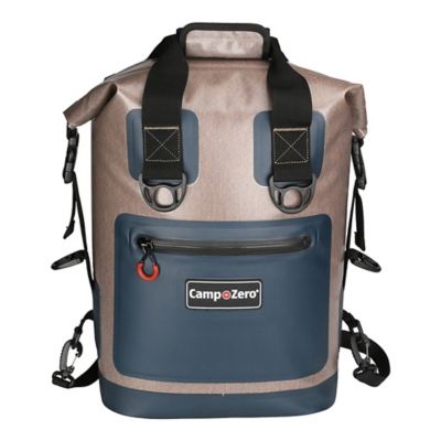 Camp-Zero Beige/Blue Backpack/Carry 