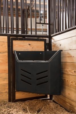 Image showing  Poly Corner-Mount Hay Feeder