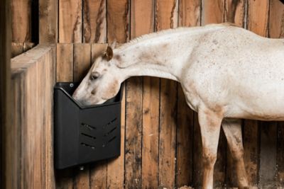 Image showing  Poly Corner-Mount Hay Feeder