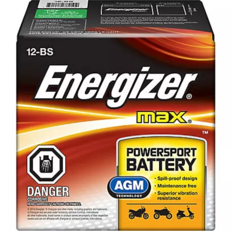 Energizer 12V 180CCA Powersports Battery RV & Marine Batteries