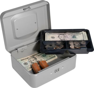 Image showing  Small Cash Box with Combination Lock