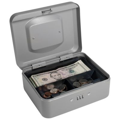Image showing 7 th Barska Small Cash Box with Combination Lock