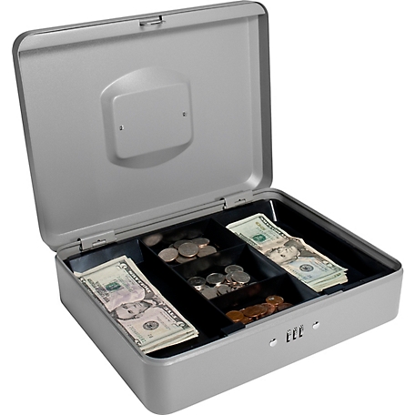Barska Large Cash Box with Combination Lock